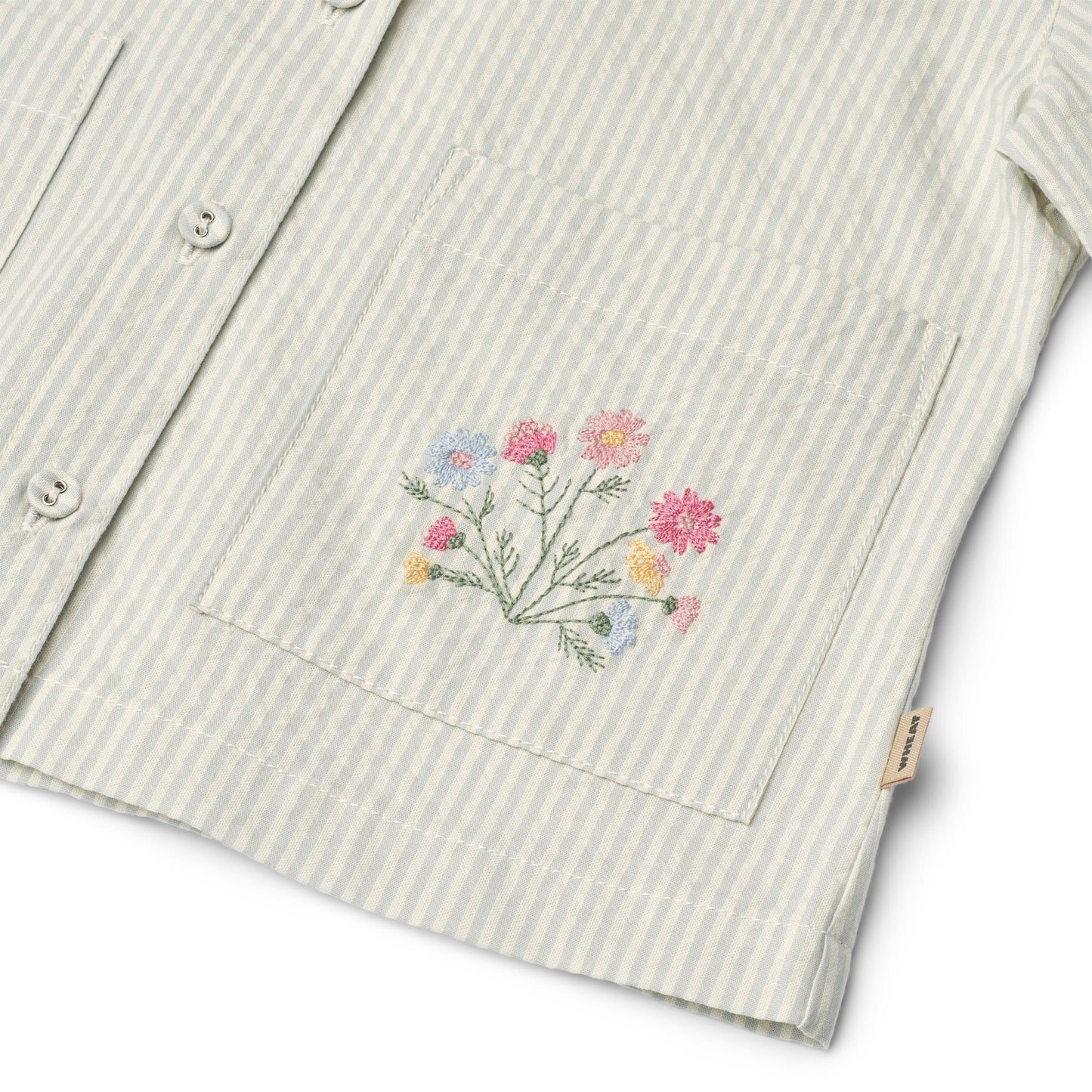Embroidered Overshirt