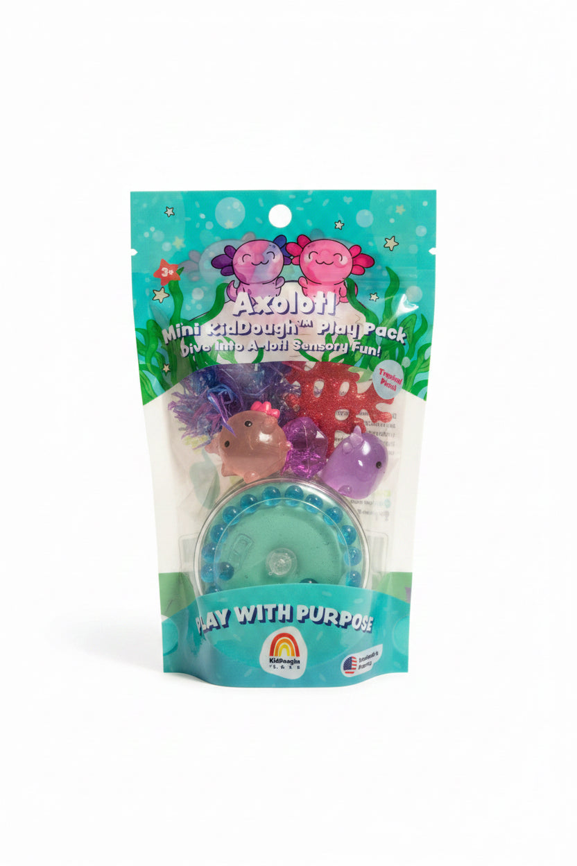 Axolotl Mini PlayDough Pack