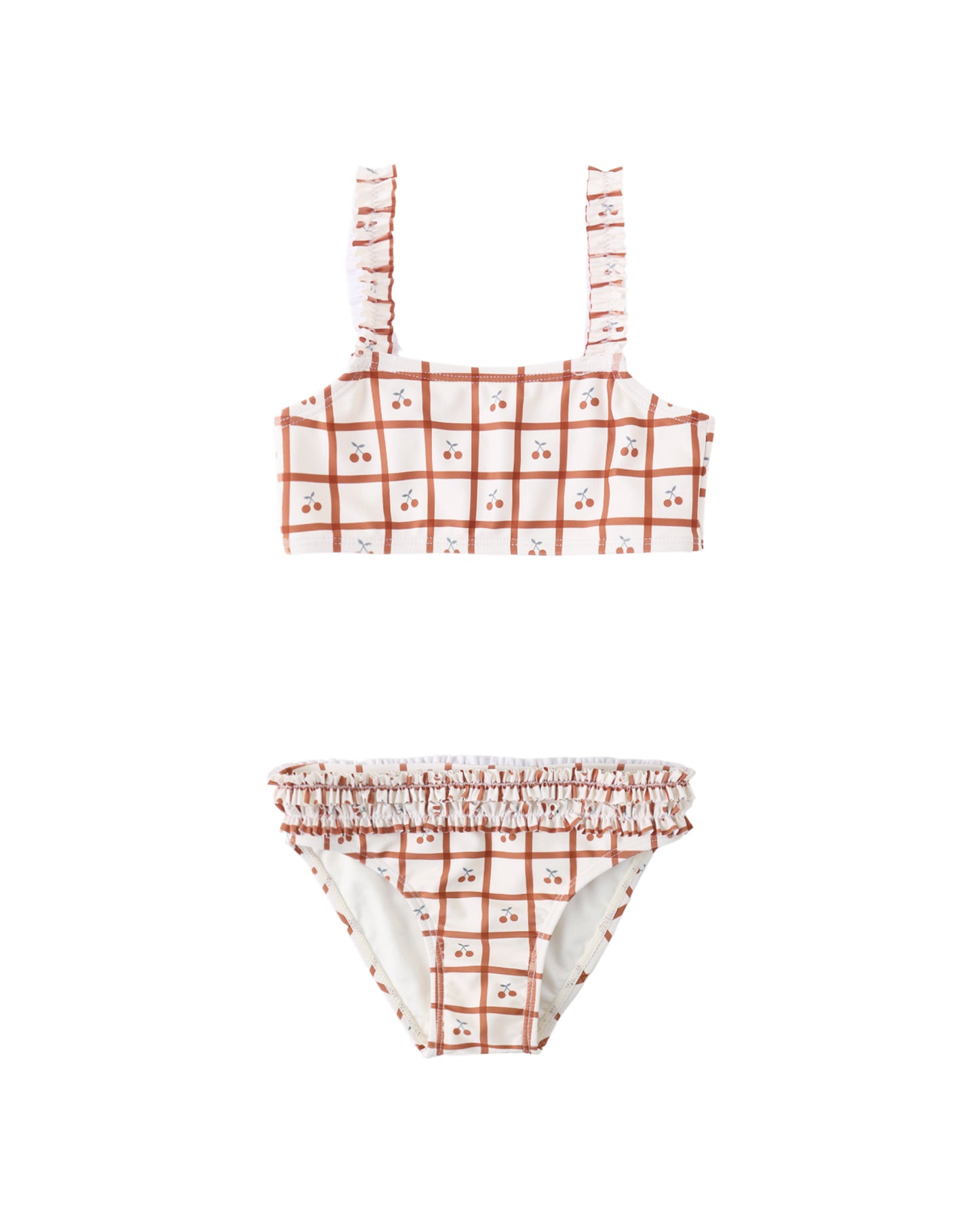 Cherry check bikini