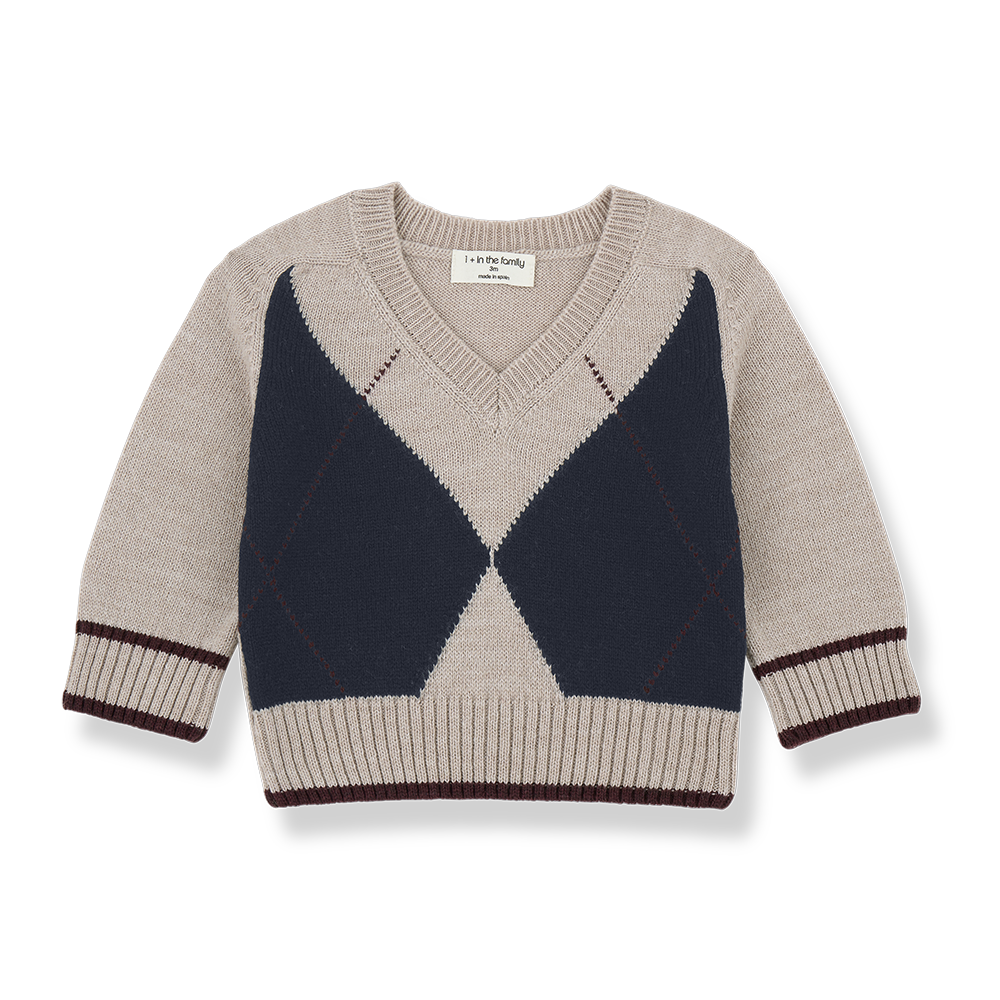 Argyle sweater