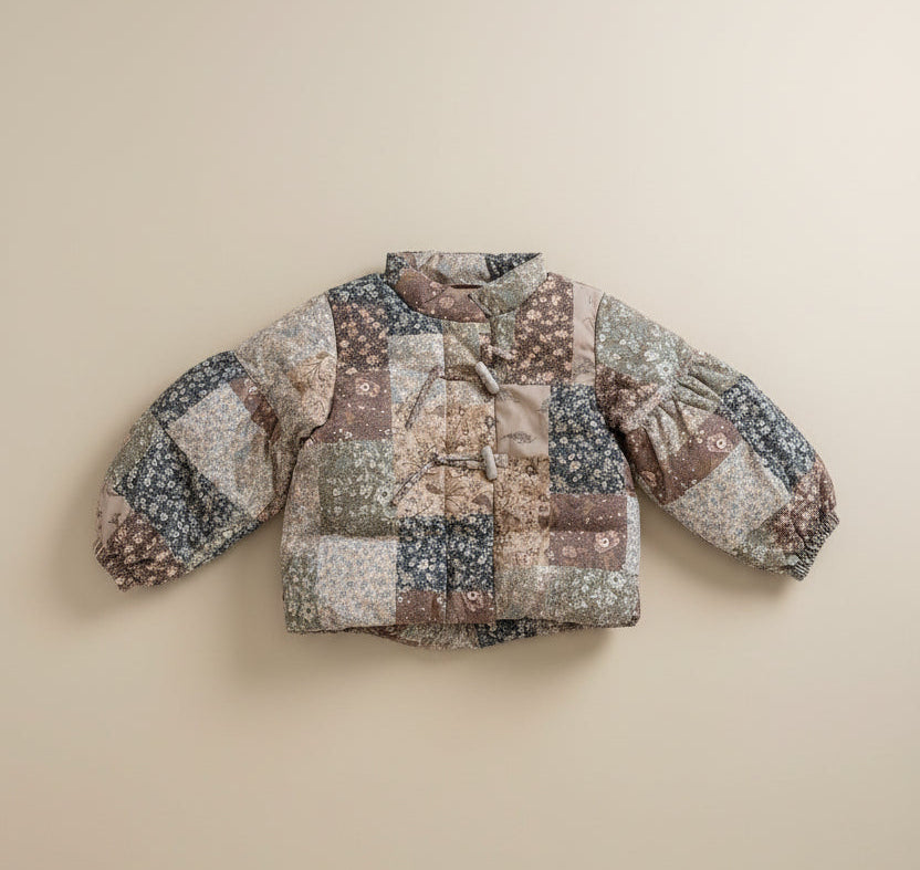 Zallie Patchwork Puffer