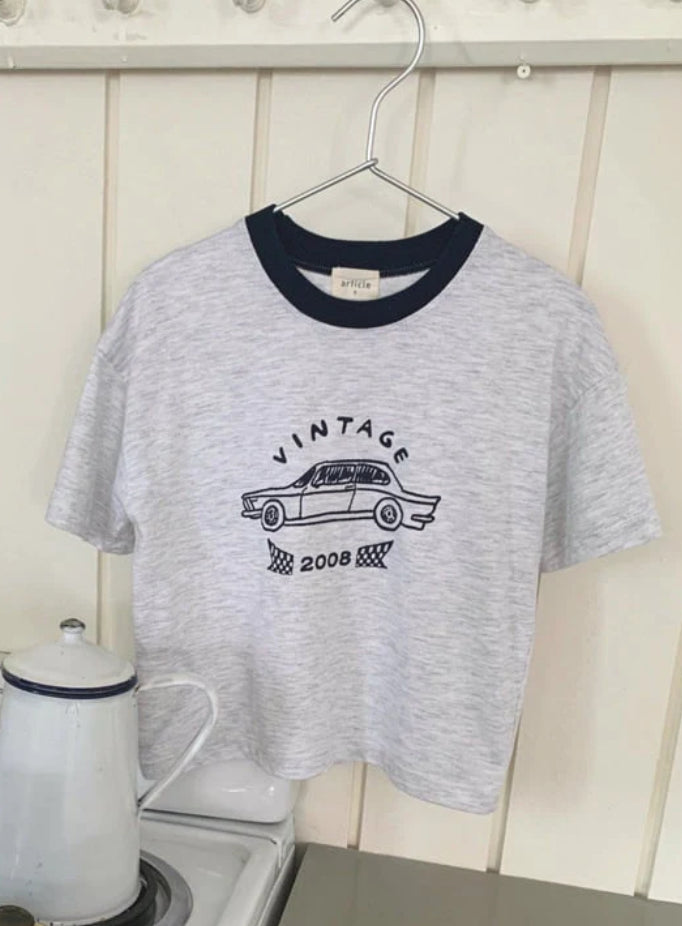 Vintage car tee
