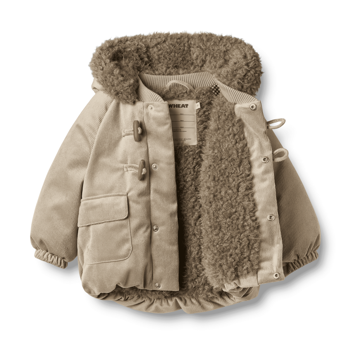 Sherpa Puffer Jacket