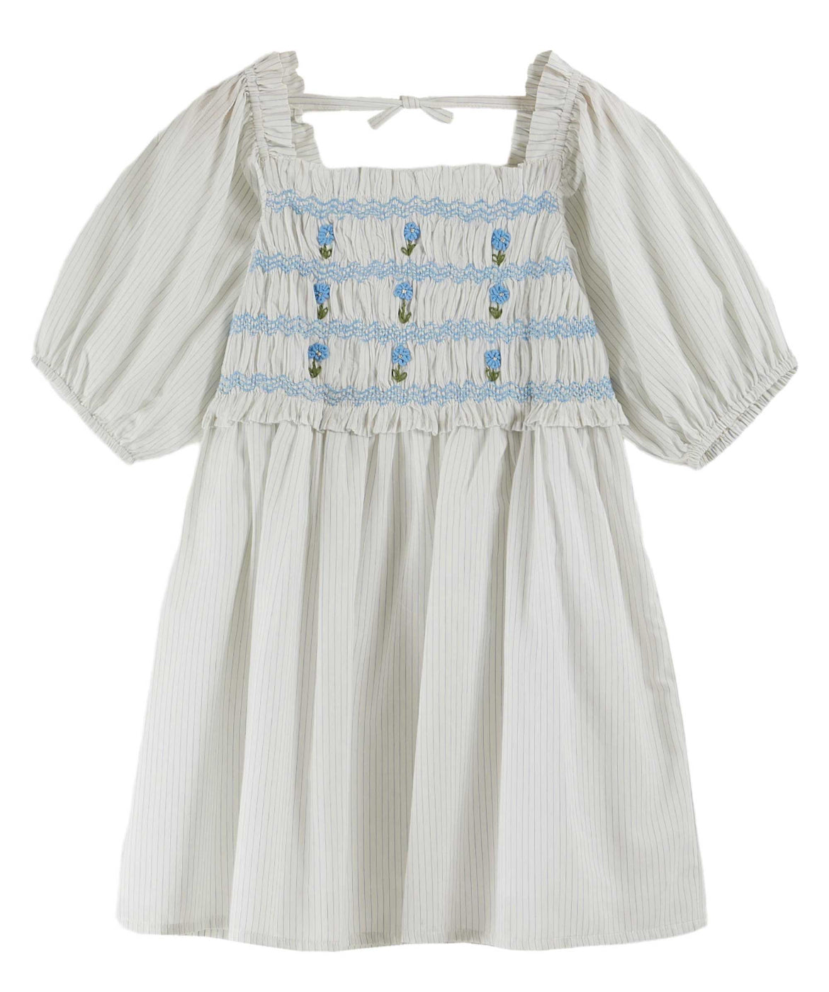 Flower Smocked Dress