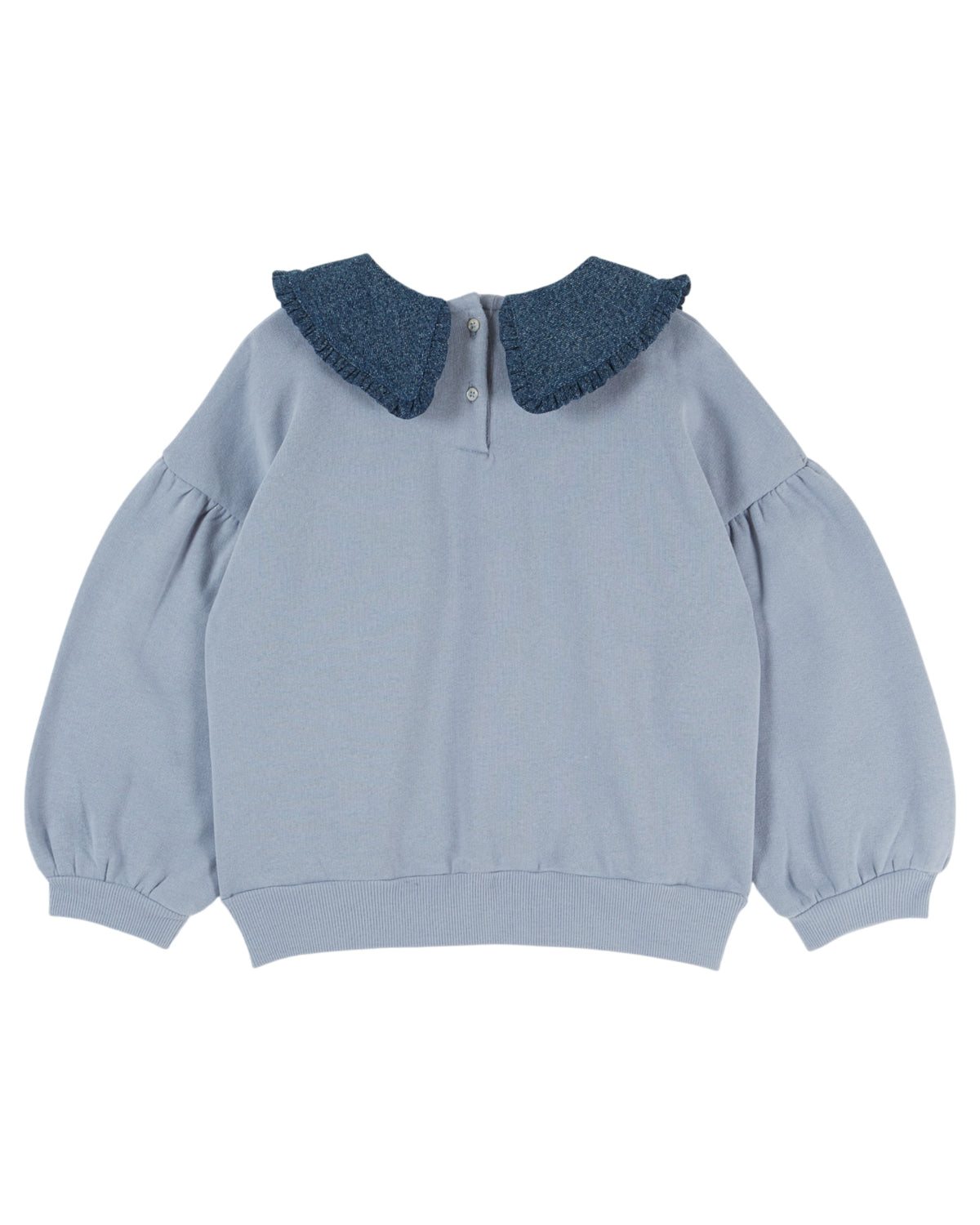 Collared sweatshirt