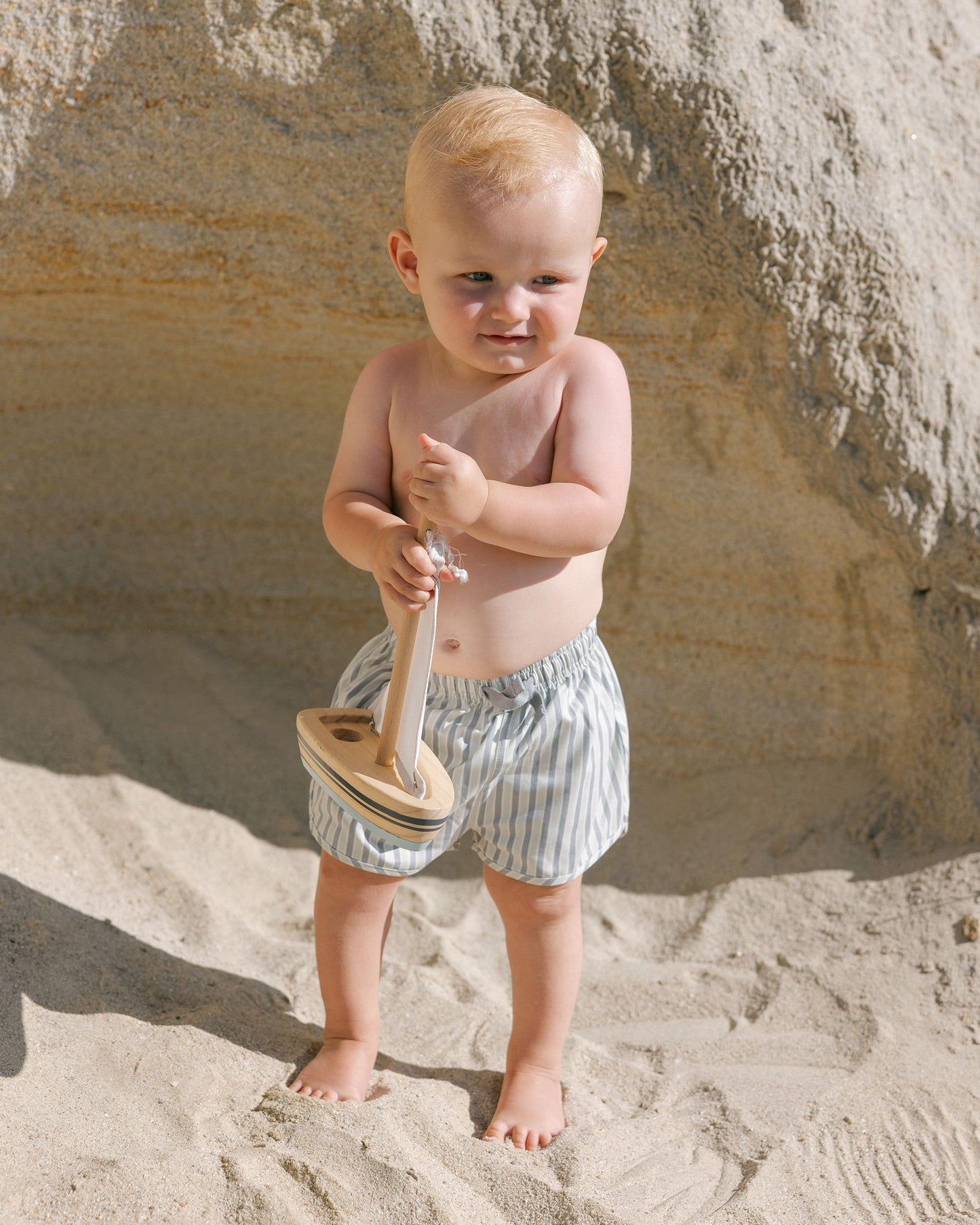 Summer Stripe Swim Shorts