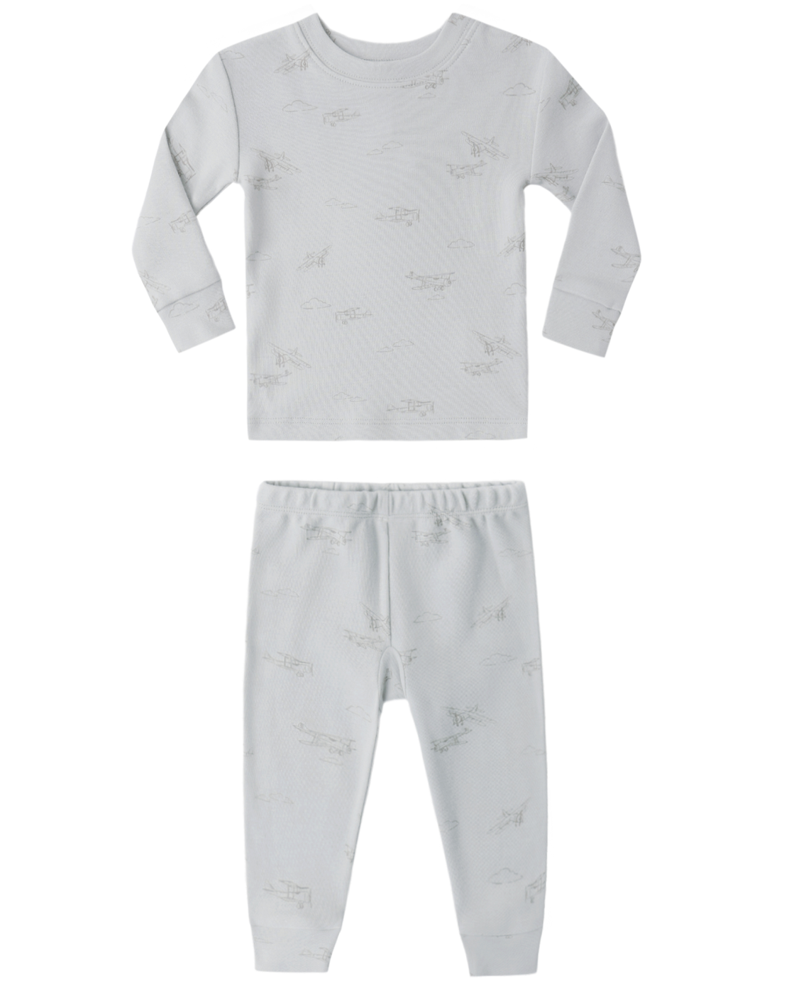 Jersey Airplane Pajama Set