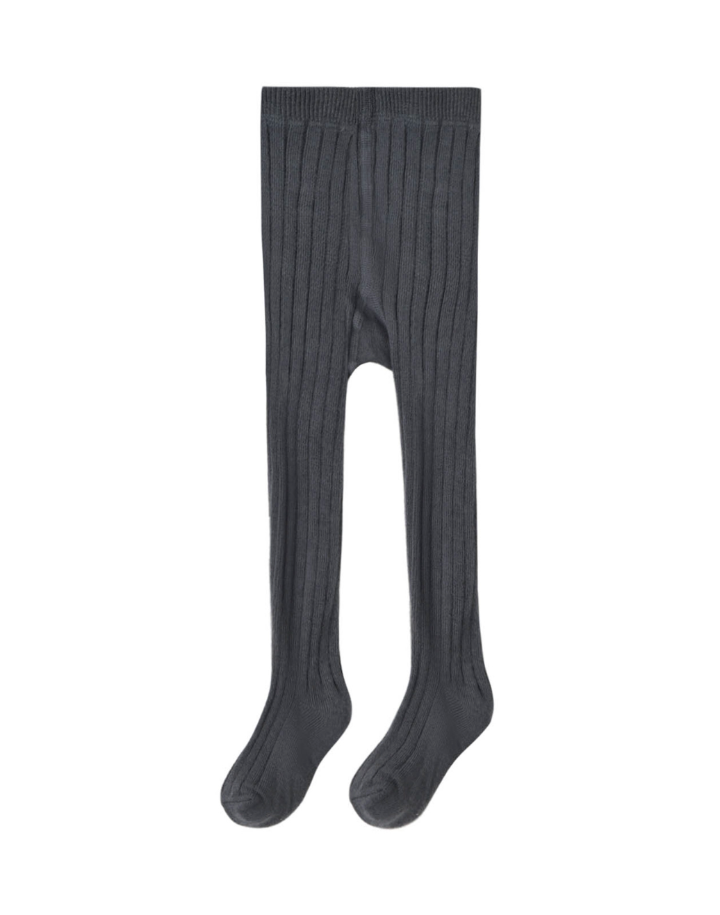 Navy Ribbed Tights