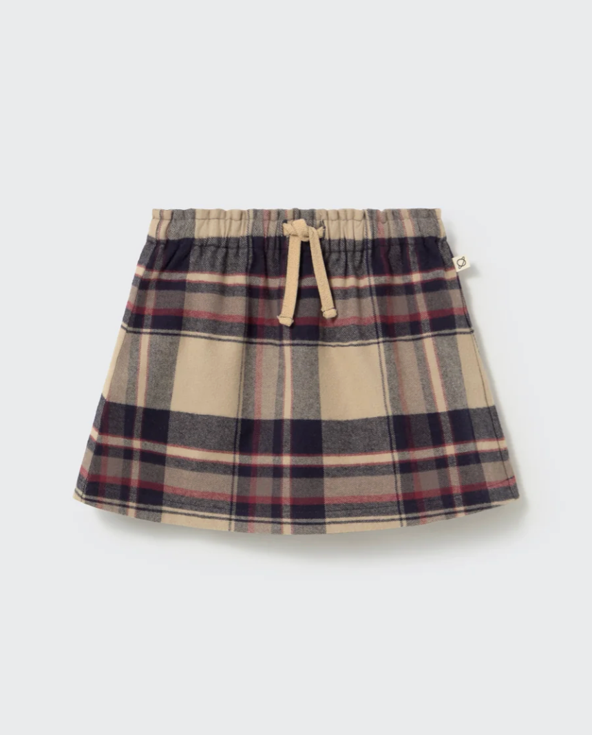 Olbia Plaid Flannel Skirt