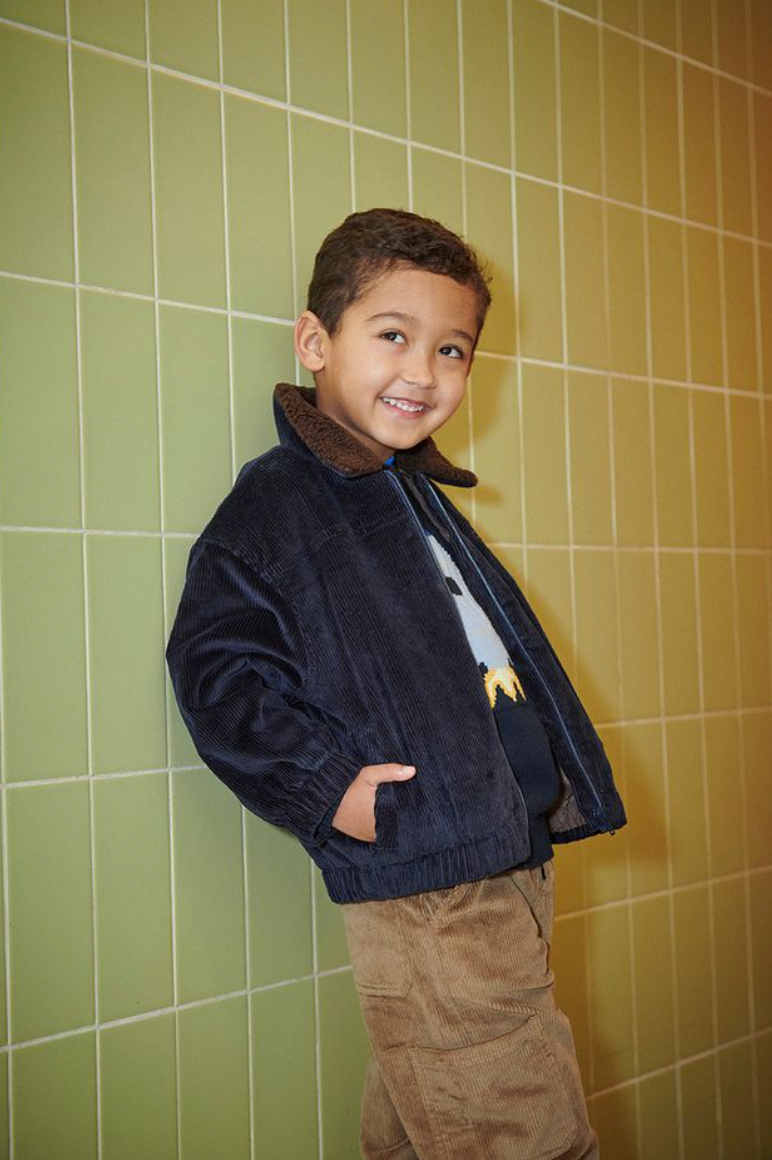 Corduroy Bomber Jacket