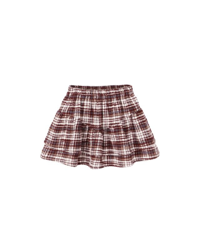 Plaid Mini Skirt