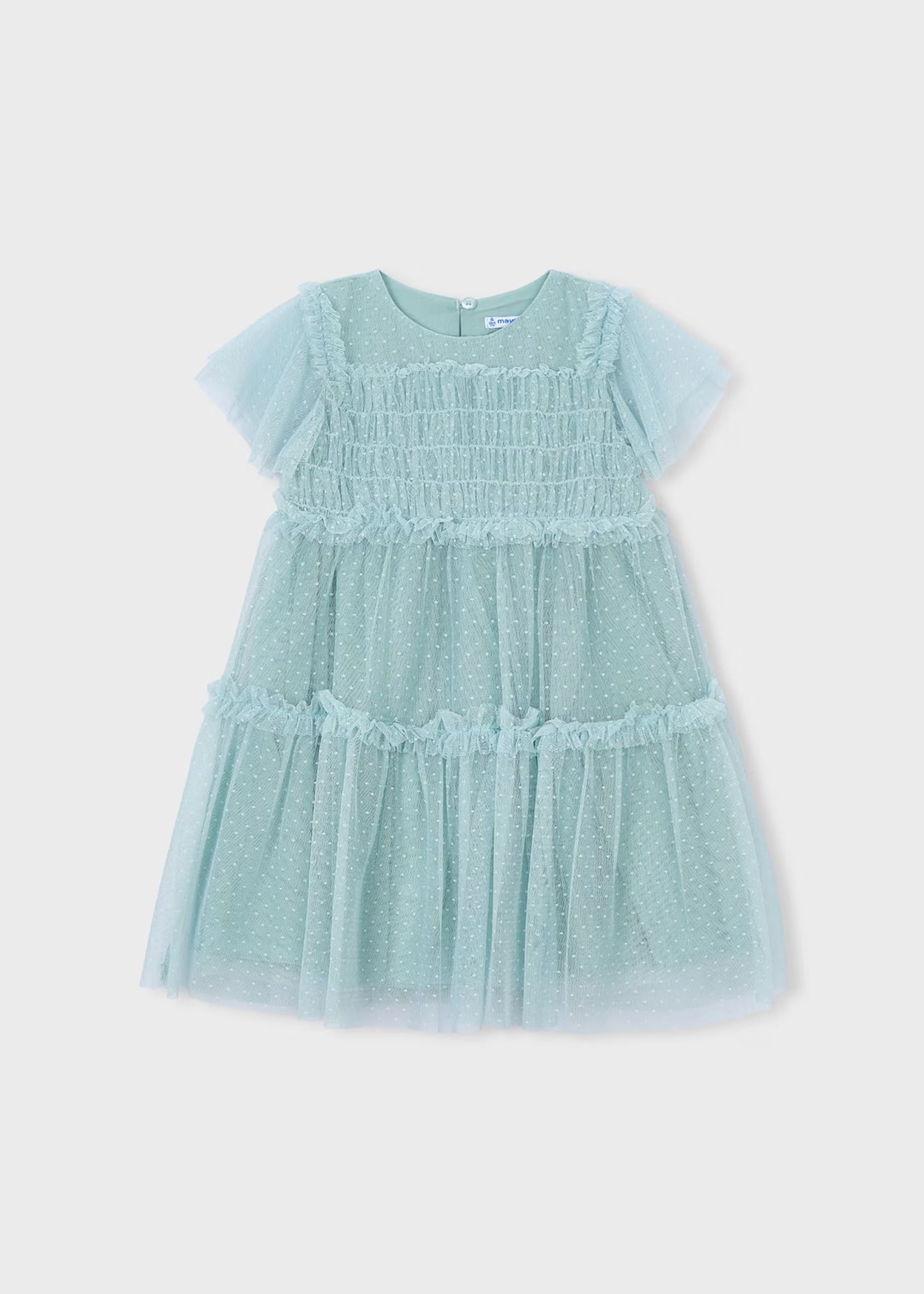 Tulle Plumeti Dress