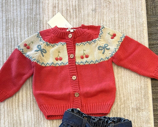 Sweetheart cardigan