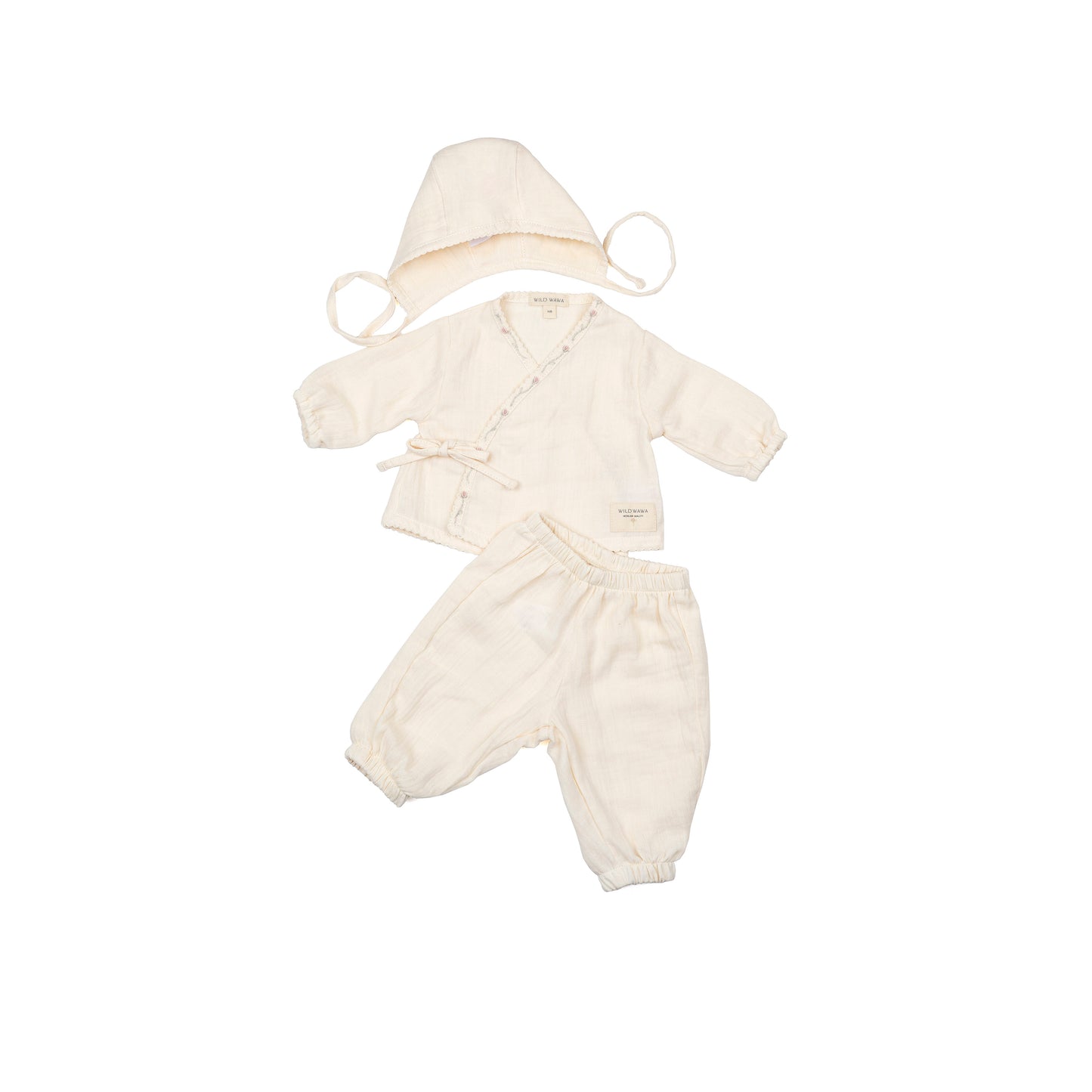 Gauze baby set