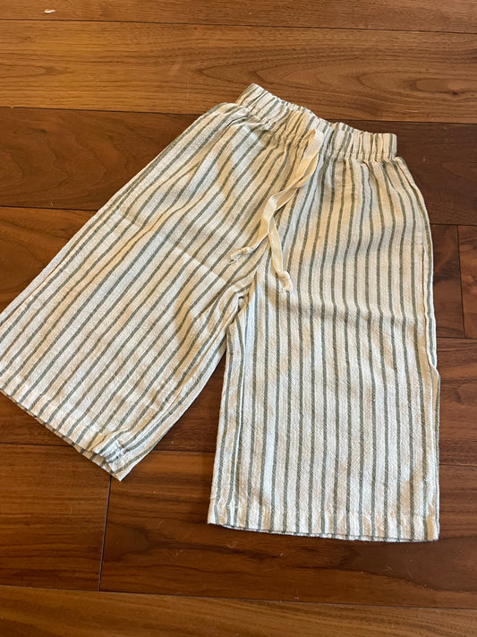 Wide Leg Striped Pants