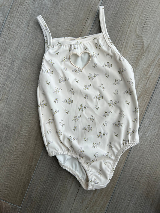 Floral Heart Swimsuit