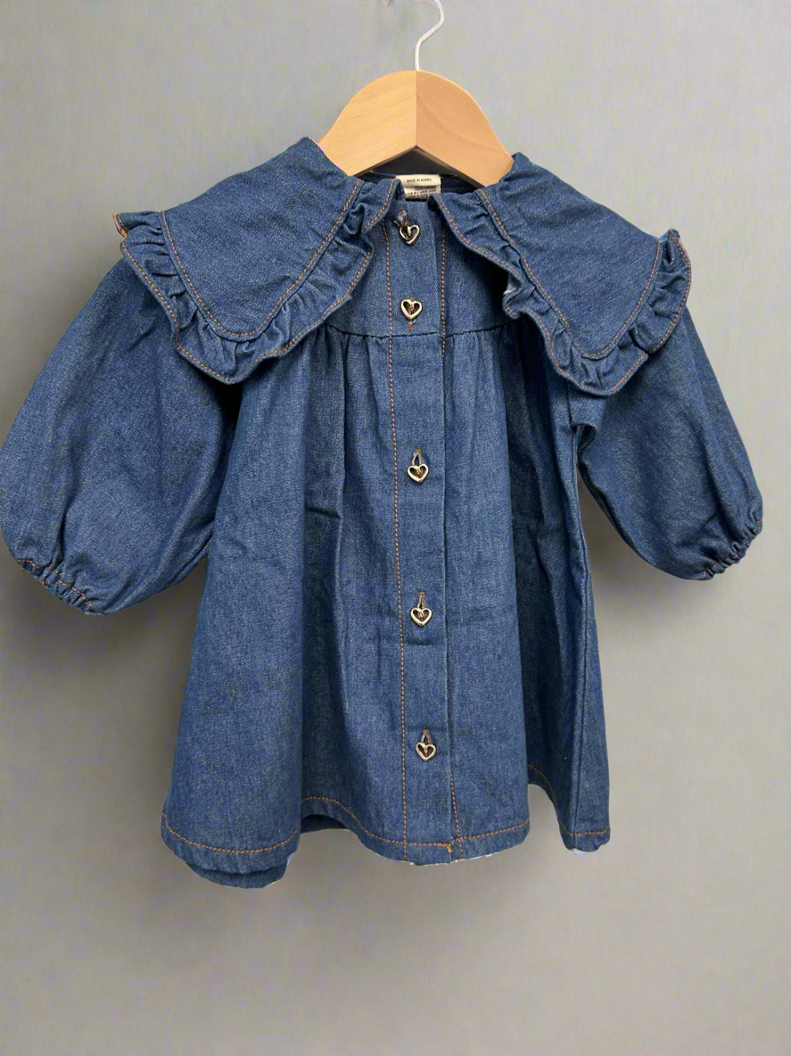 Denim Heart Dress