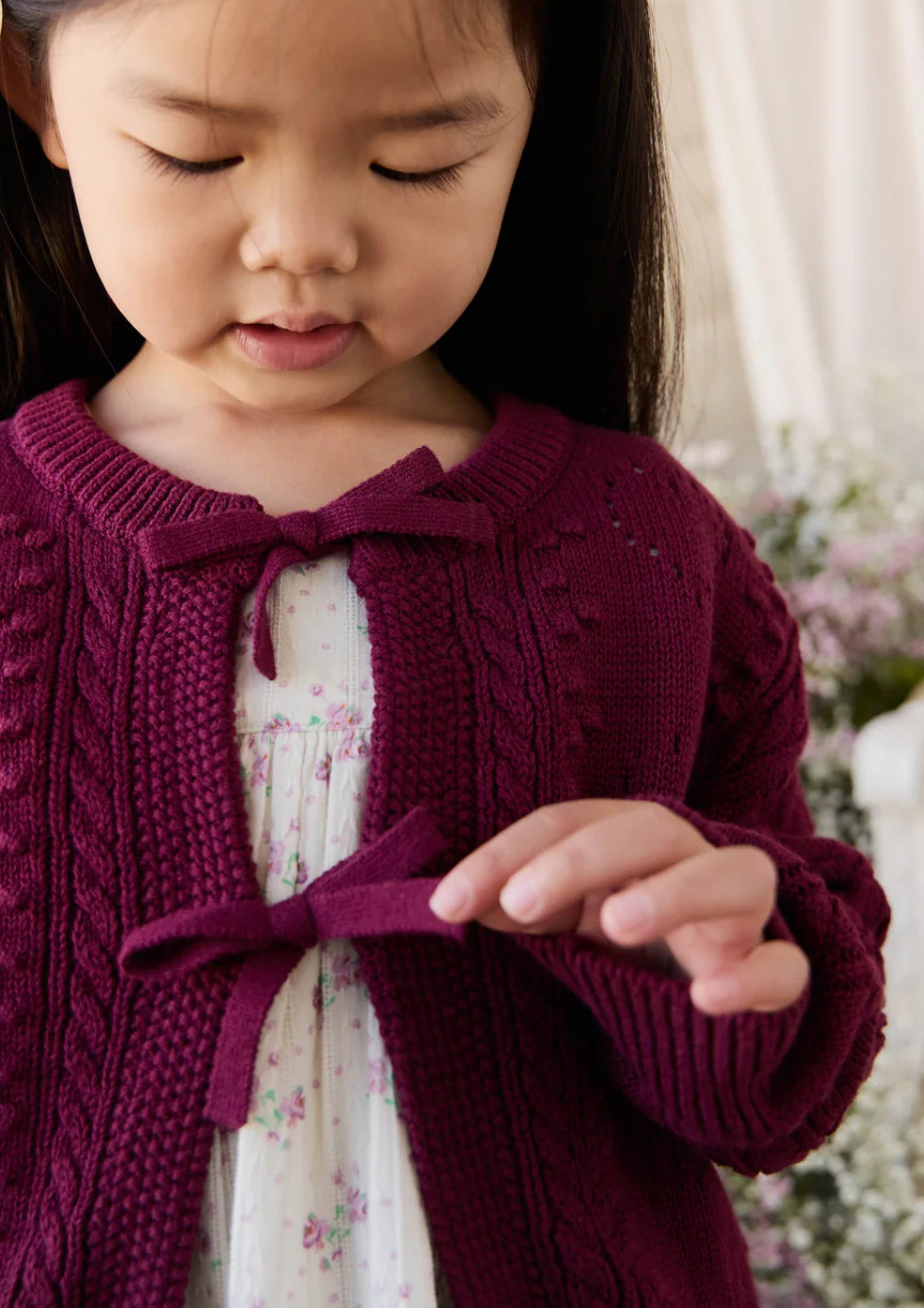 Josephine knitted cardigan
