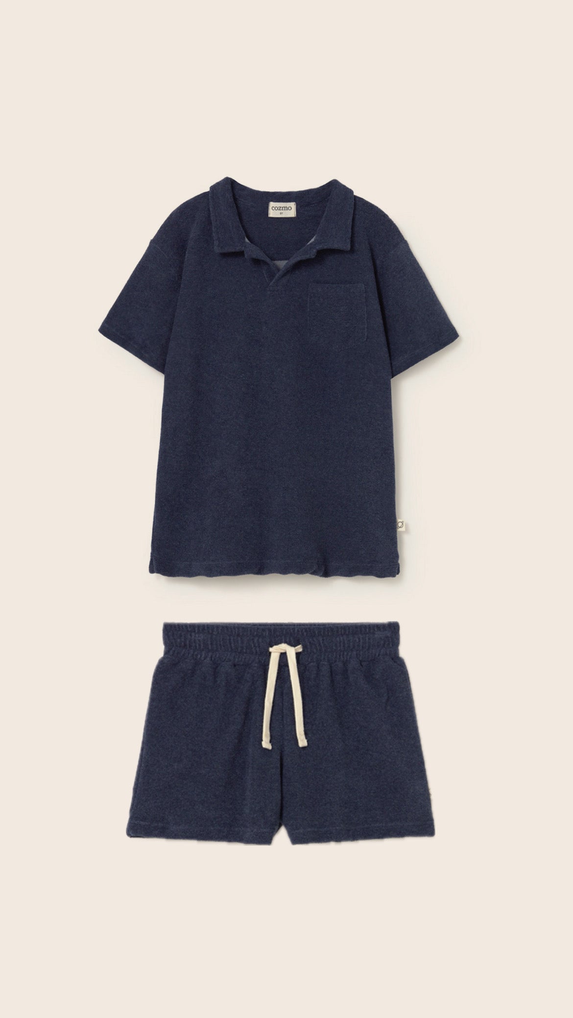 Navy Terry set