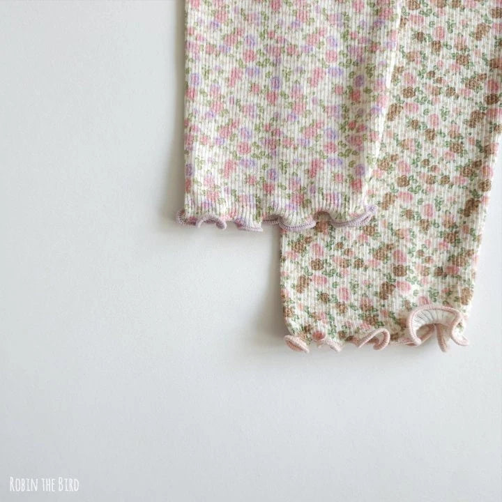 Flower Frill Pajamas