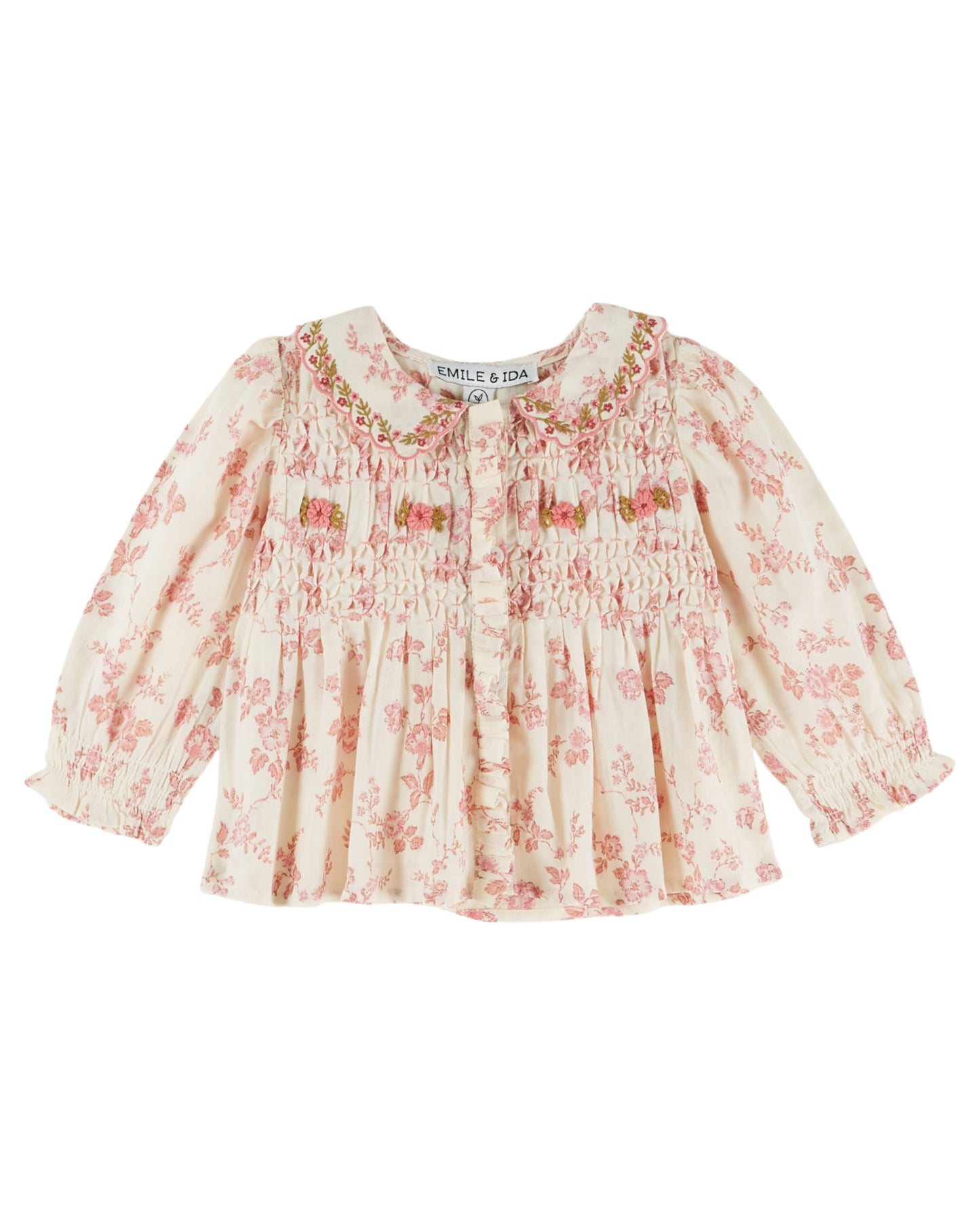 Smocked blouse