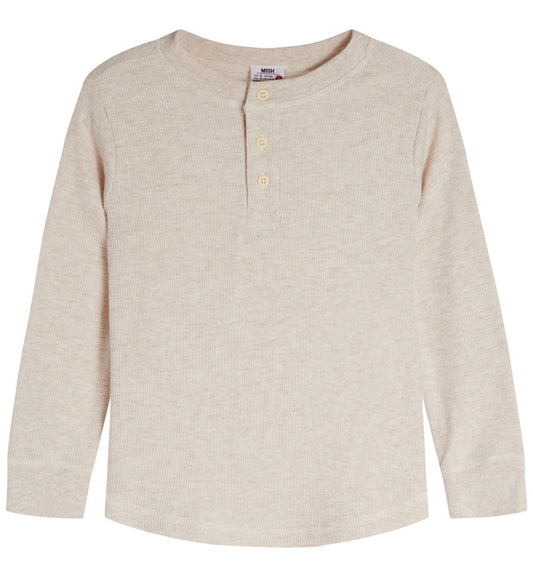 Oatmeal thermal Henley
