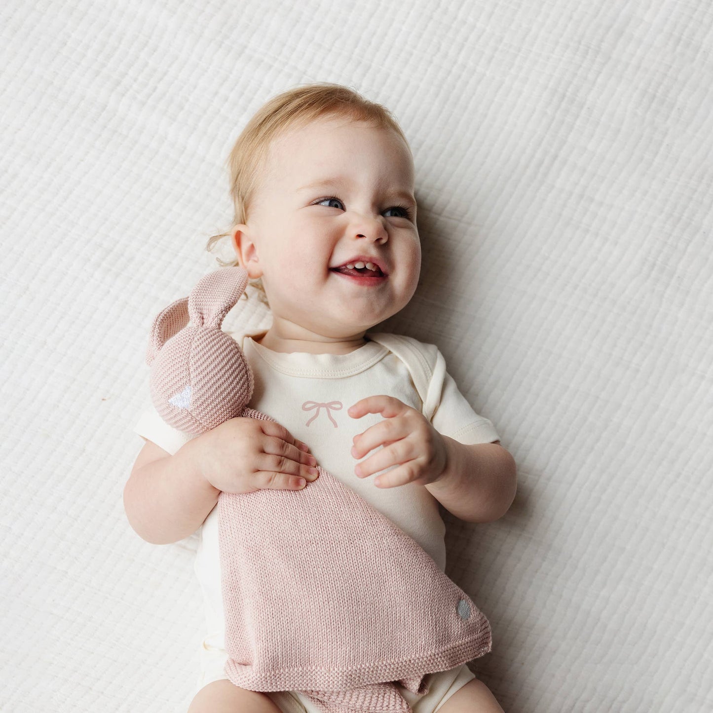 Pink Bow Baby Onesie