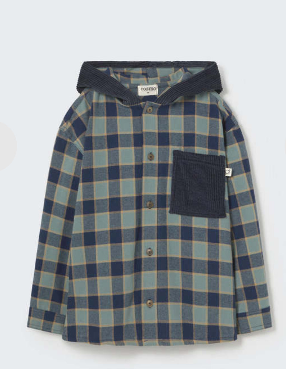 Hooded flannel