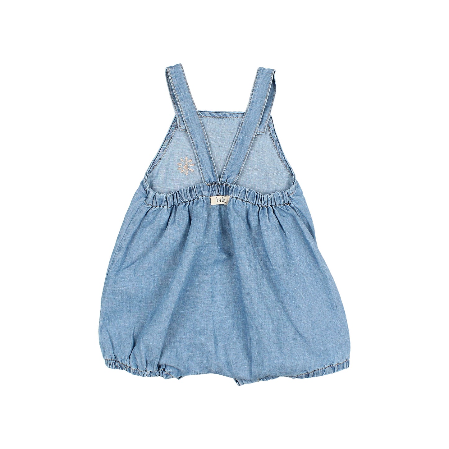 Baby Denim Linen Jumpsuit