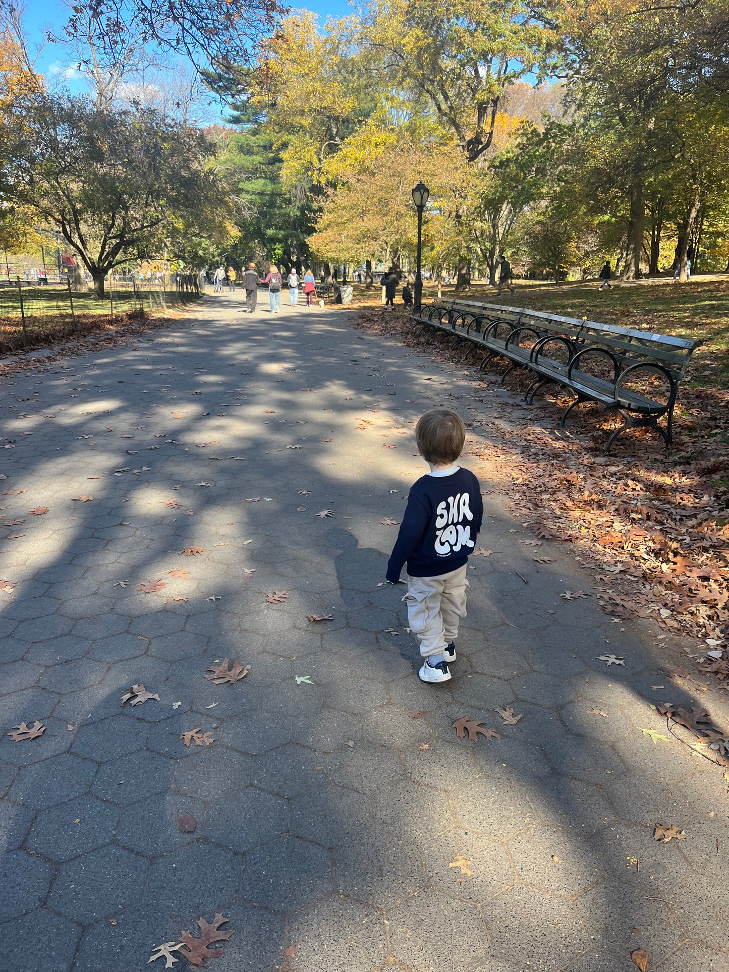 Kids Shalom Sweatshirt - Navy