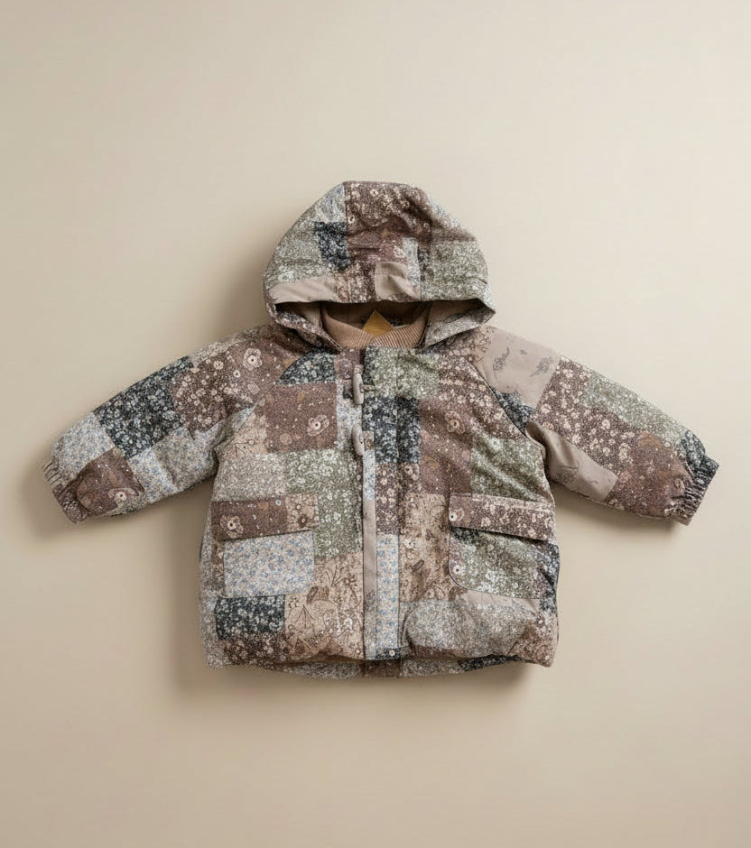 Edem Patchwork Baby Puffer