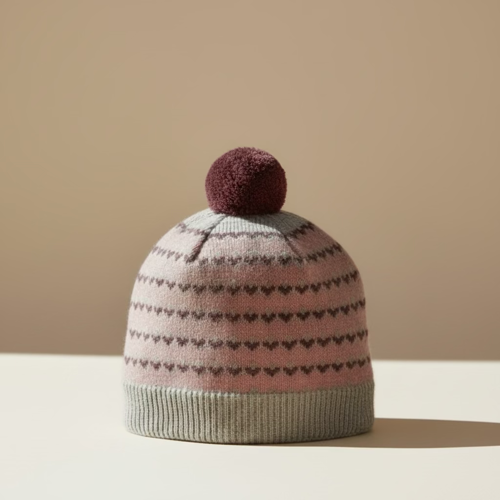 Heart Knit Beanie