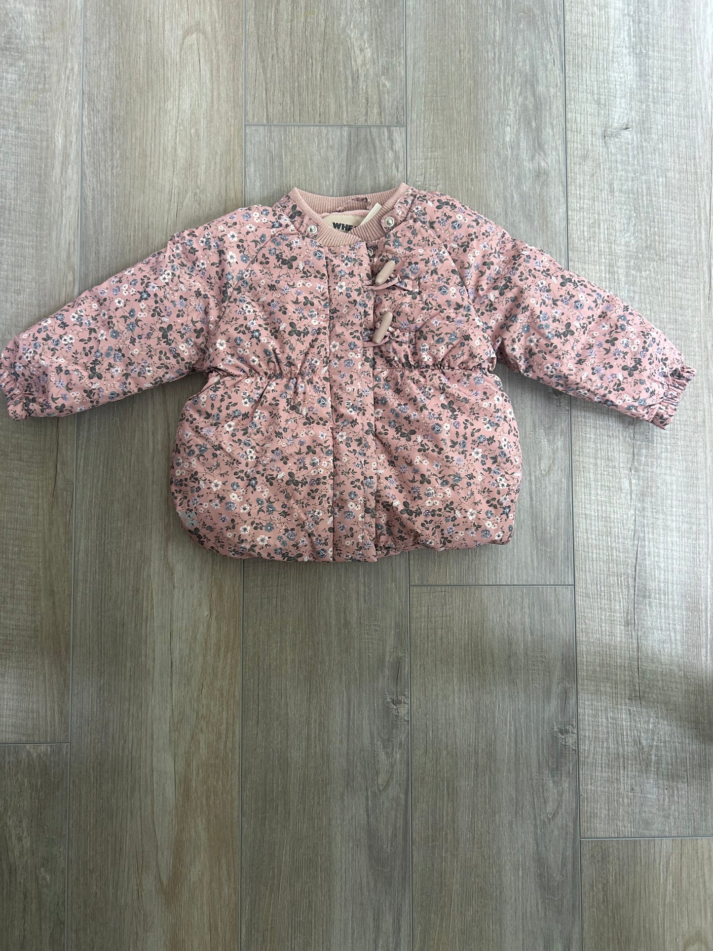 Rose puffer jacket