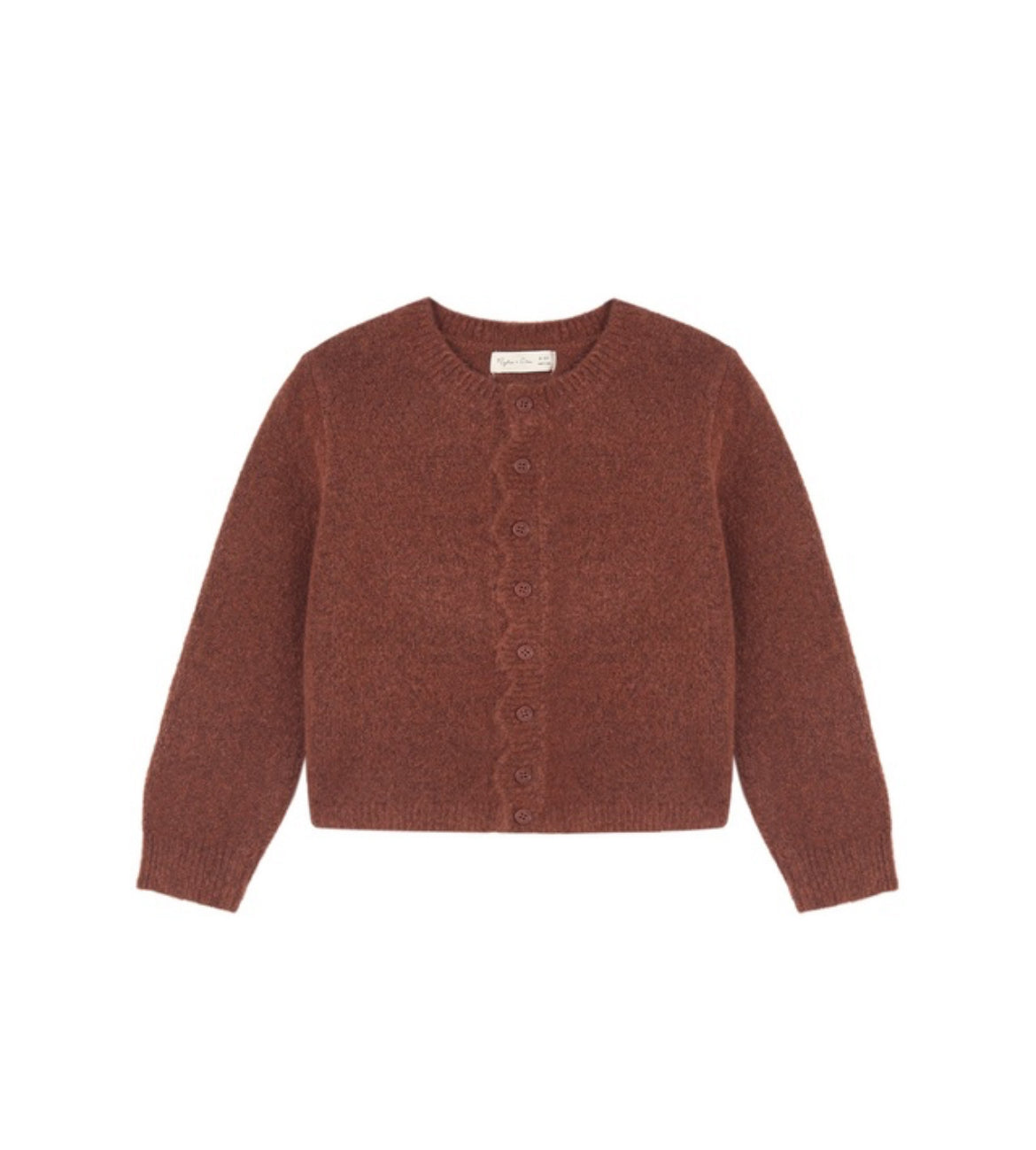 Brick cardigan
