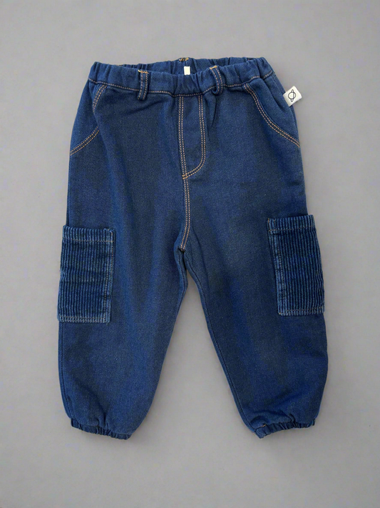 Dobby Denim Joggers