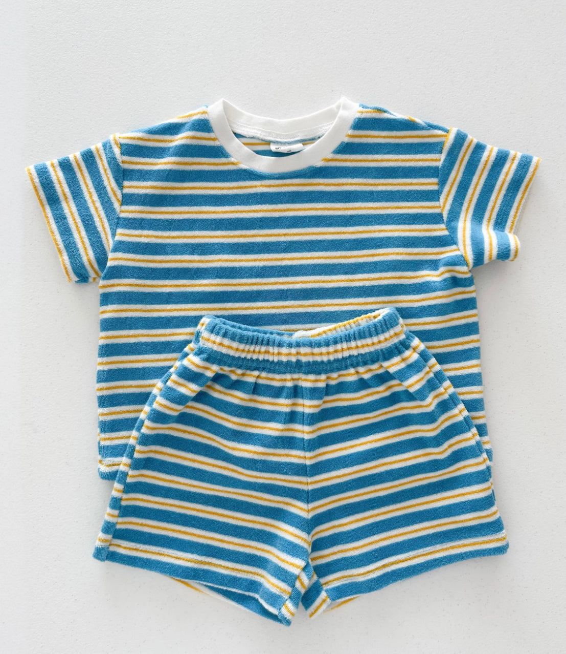 Striped Terry Set