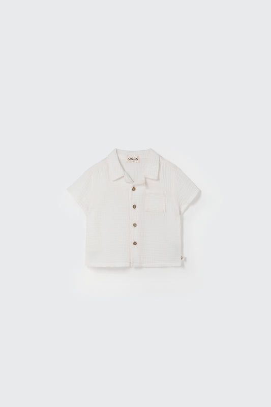 Abel Short Sleeve Gauze Shirt