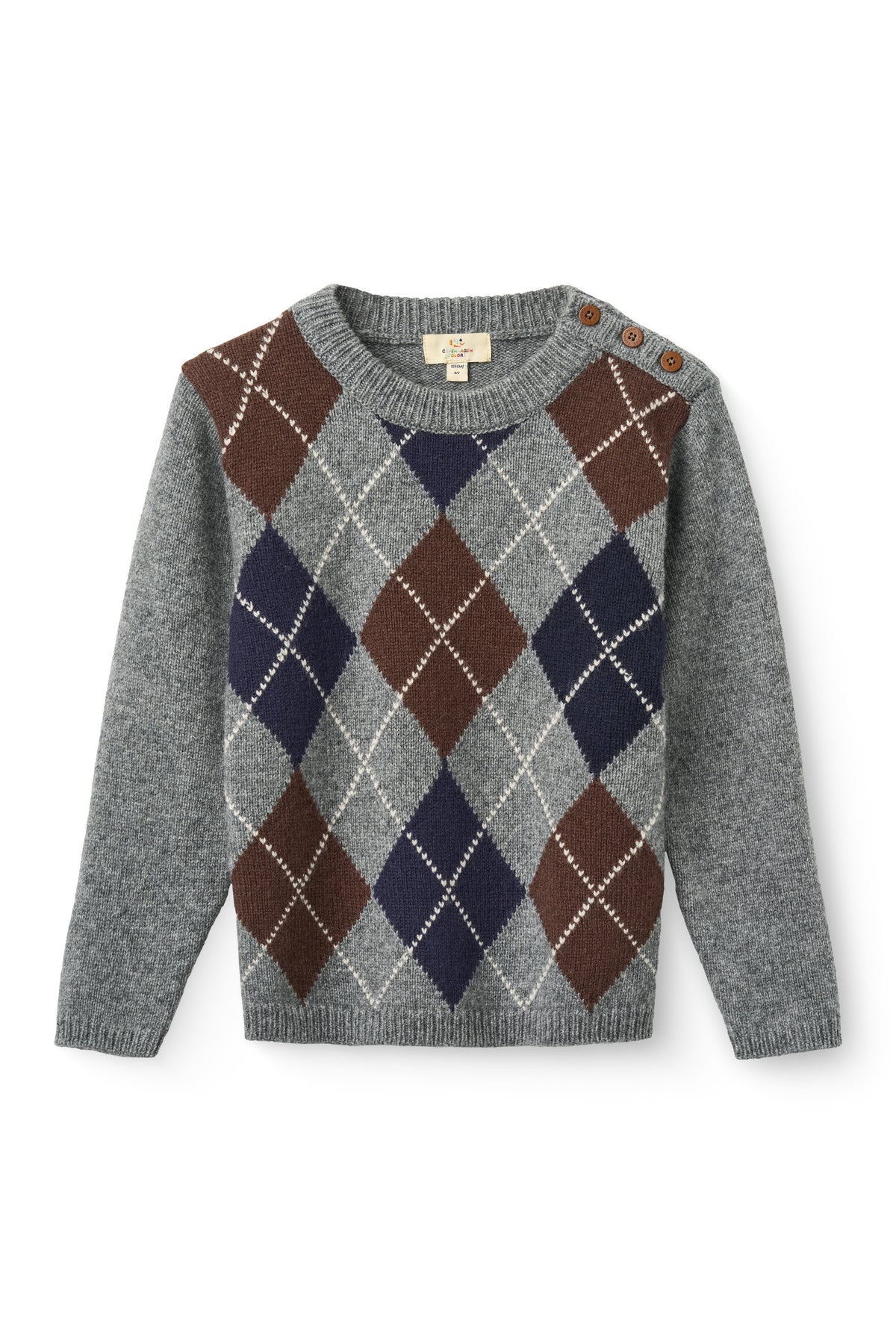 Argyle Knit Sweater