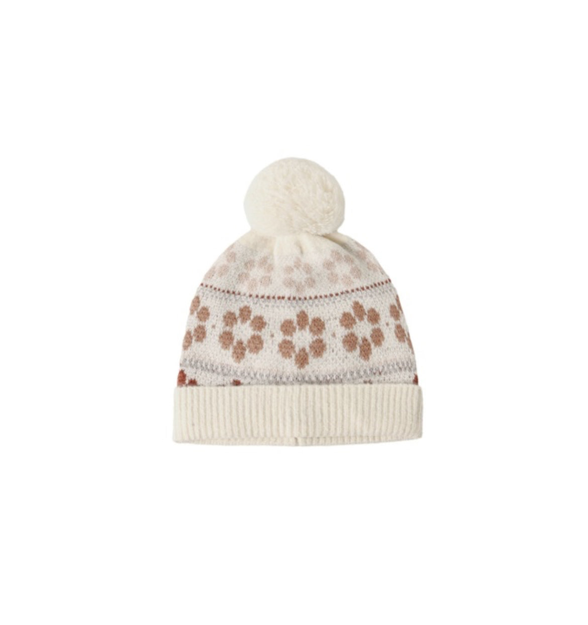 Flower beanie