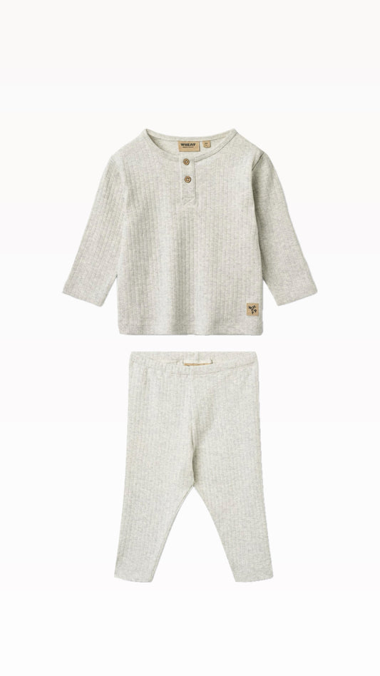 Silas Ribbed Baby Set
