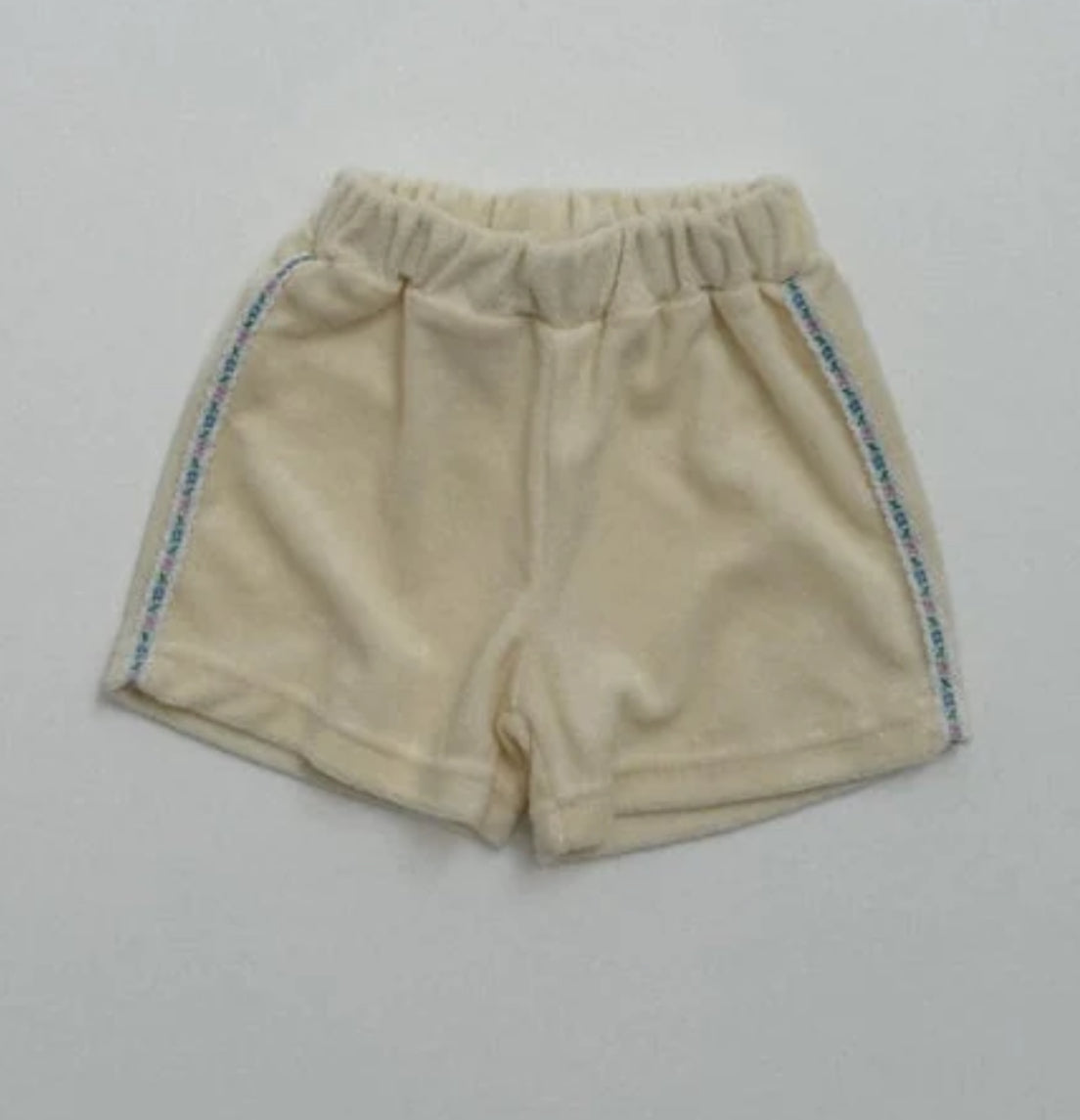 Flower Terry shorts