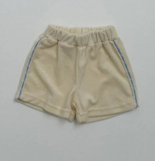 Flower Terry shorts