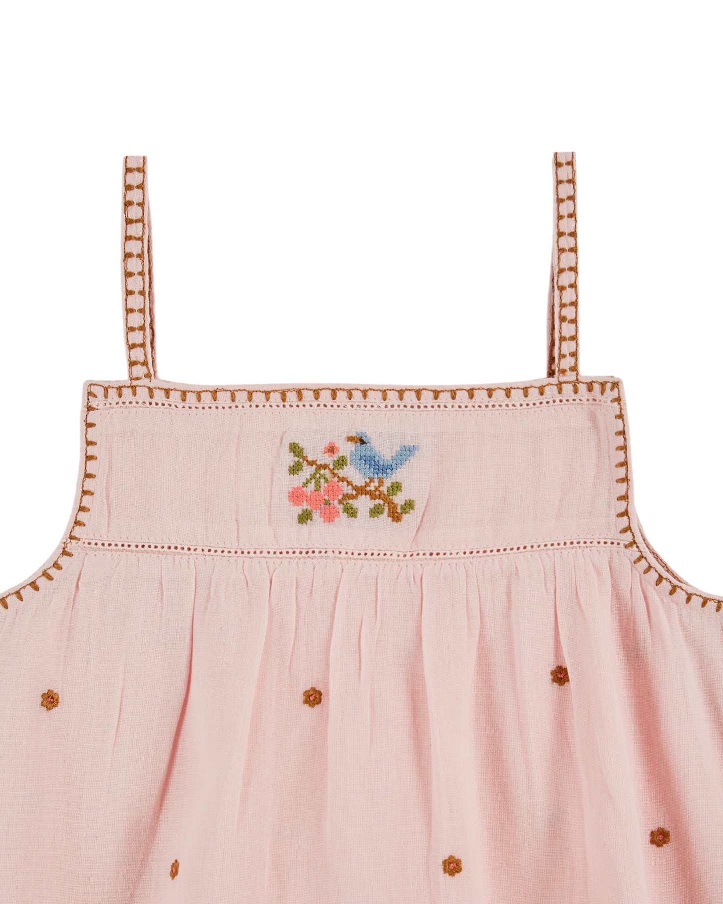Pink bird top