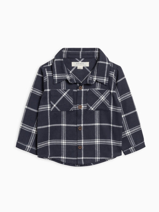 Flannel button down