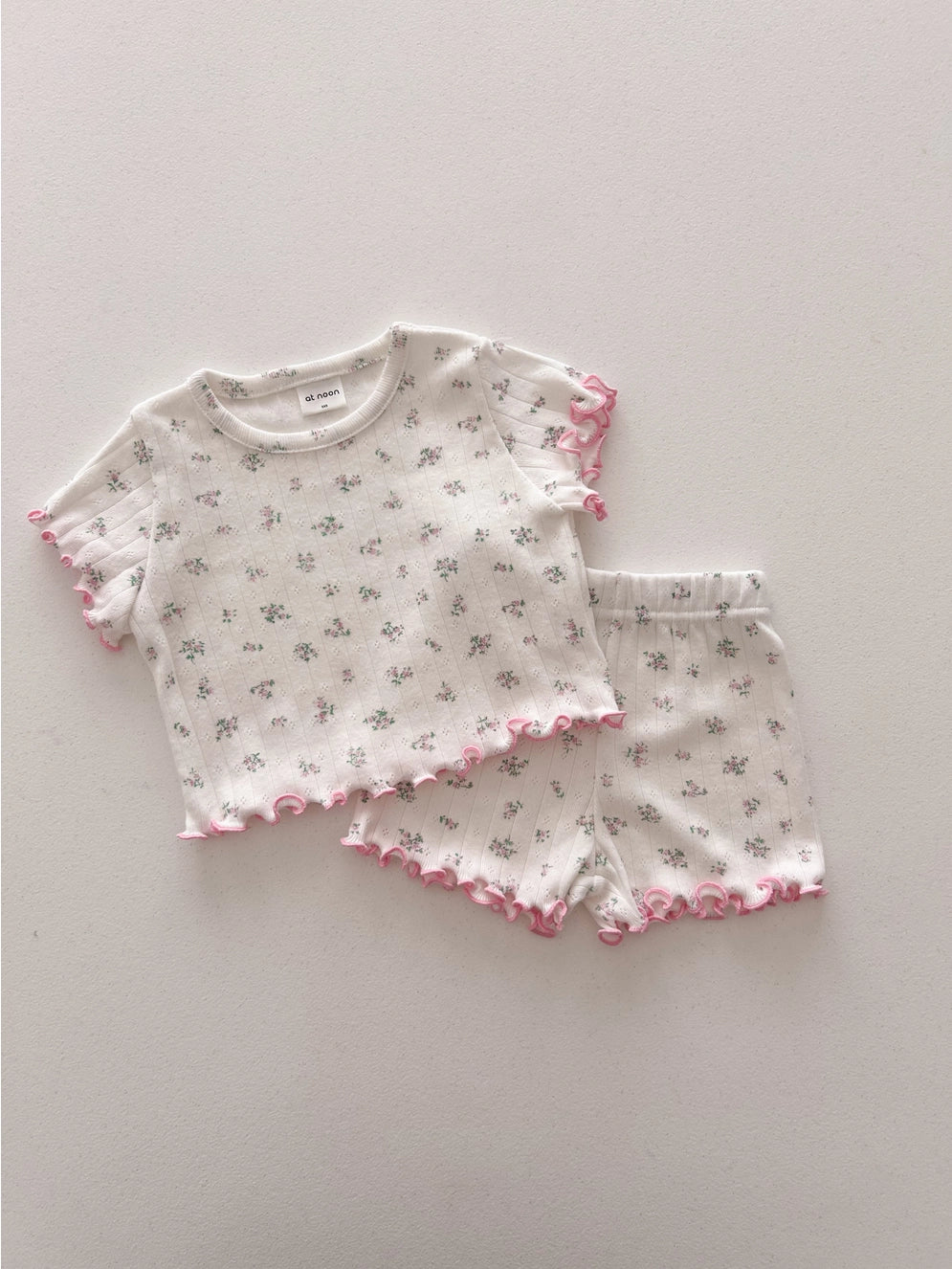Floral Pointelle set
