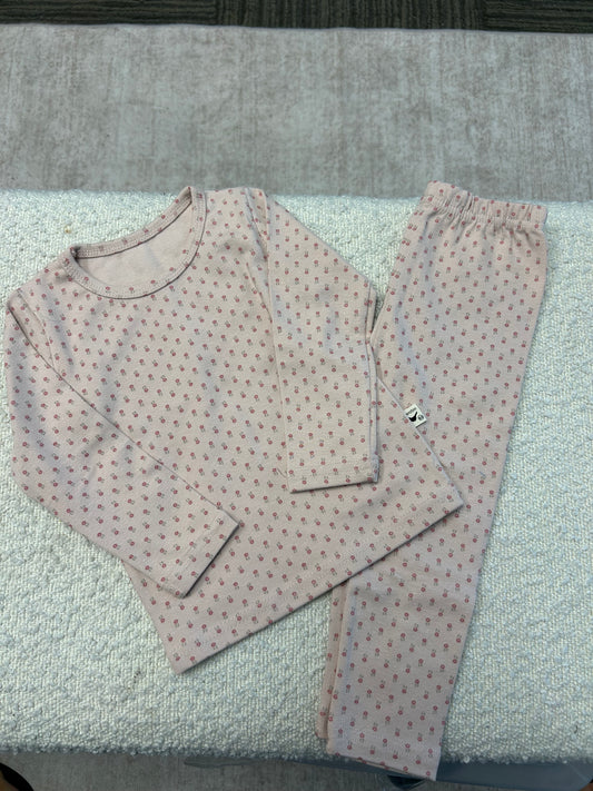 Mini flower pajamas