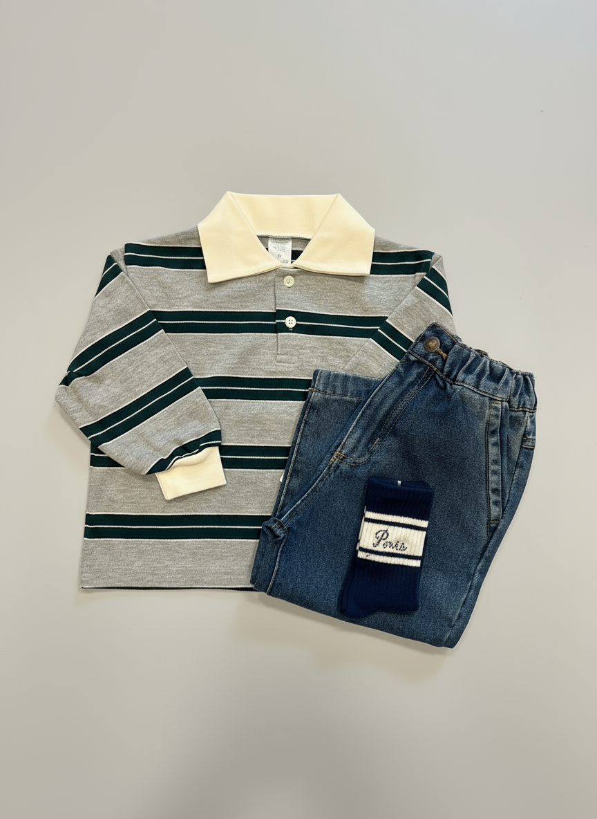 Striped Polo