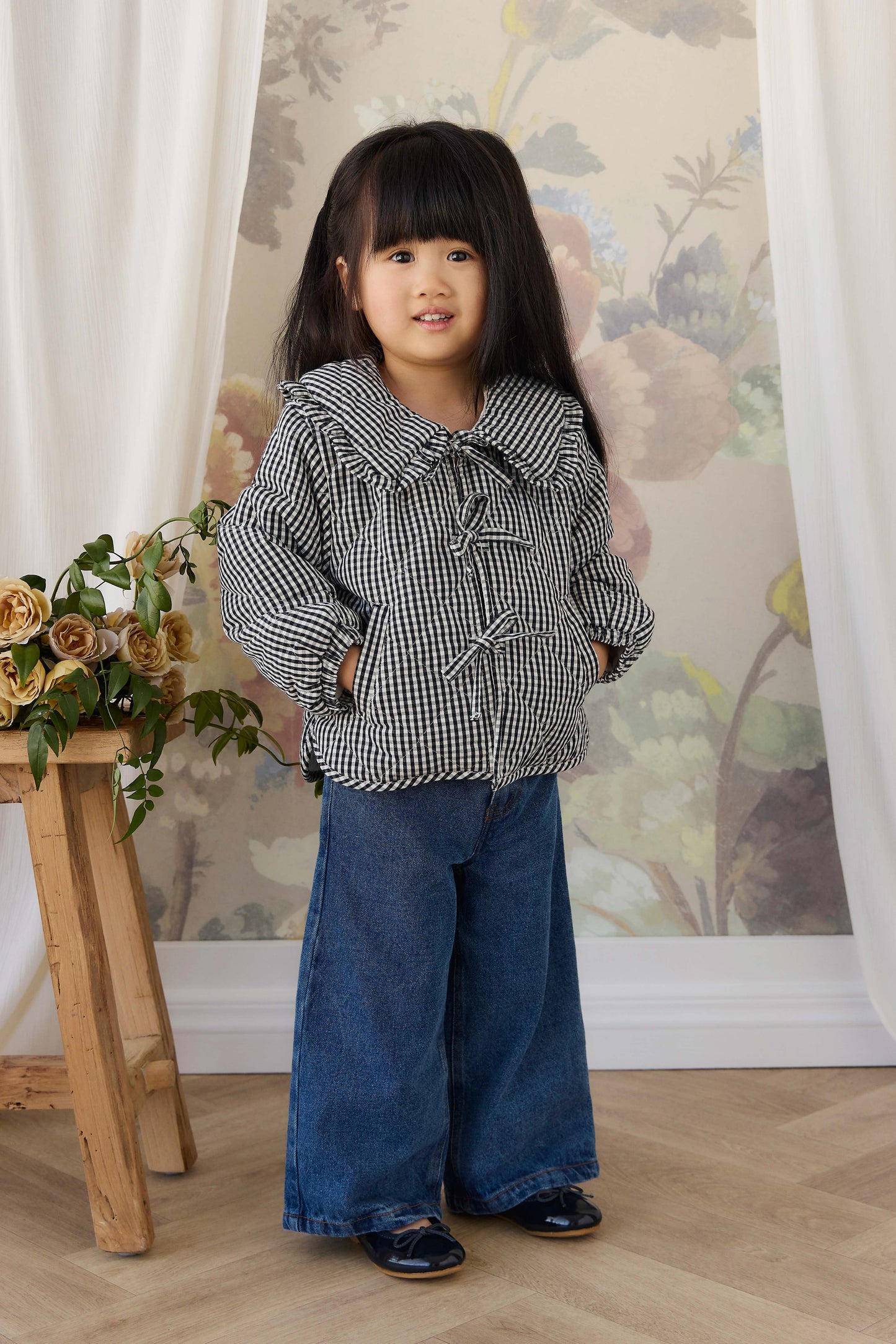 Mariette Gingham Jacket
