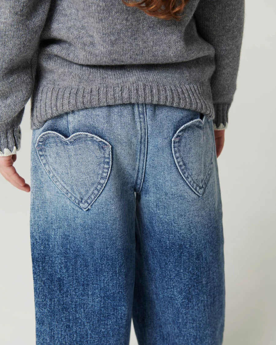 Heart Pocket Jean