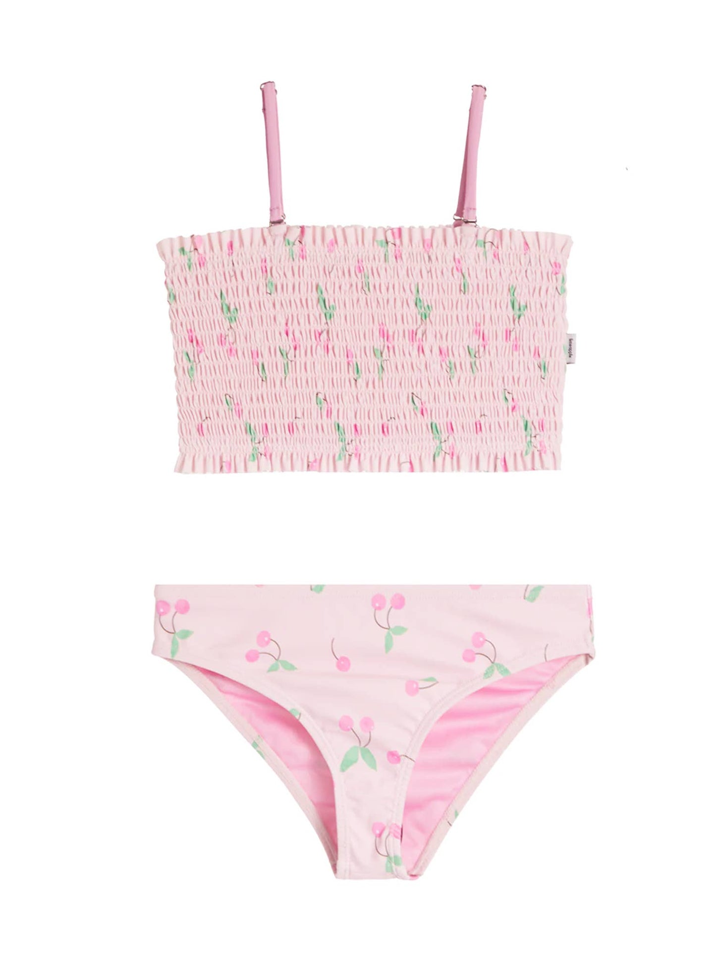 Smocked Cherry Bikini